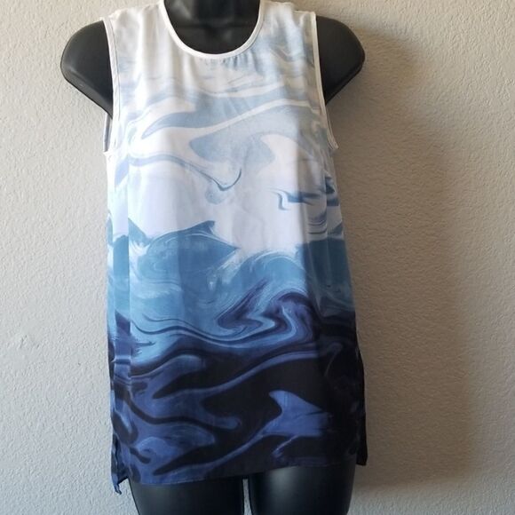 Vince Camuto Marble Tank Top - Picture 1 of 6